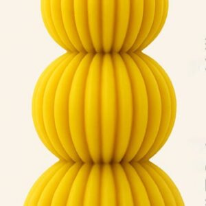 100% Pure Beeswax Candle - Stacked Balls
